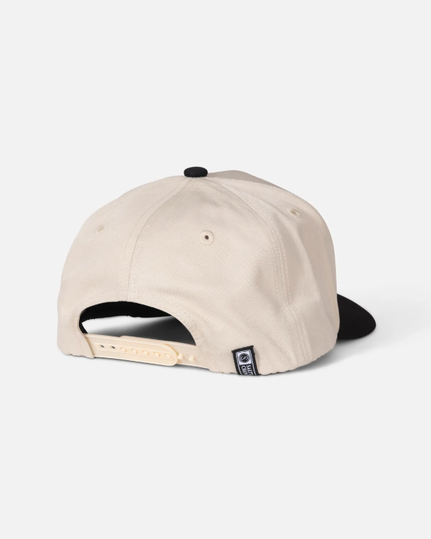 Salty Crew Reel Repair Snapback - Off White Black