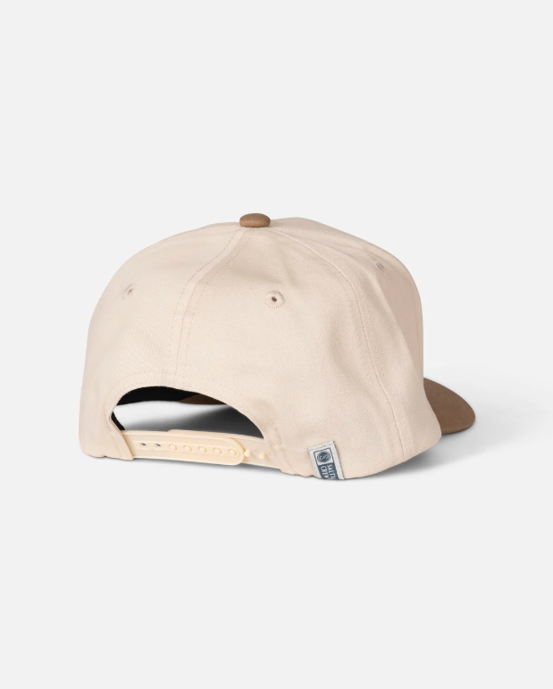 Salty Crew Coordinate Snapback - Off White Tan