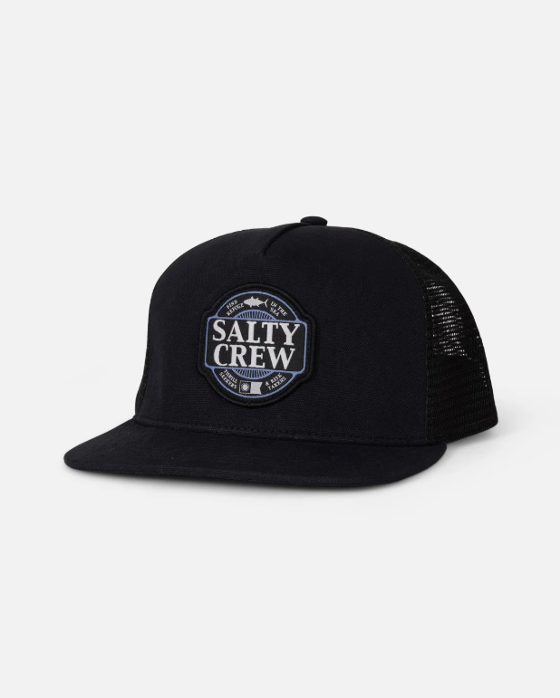 Salty Crew Split Fill Trucker - Black