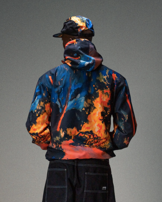 Jacker Last Night Wind Jacket - AOP