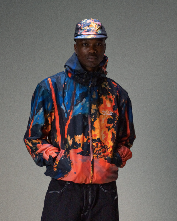 Jacker Last Night Wind Jacket - AOP