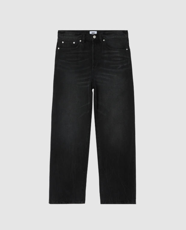 Obey Classic Baggy Denim Pant  - Heavy Vintage Black