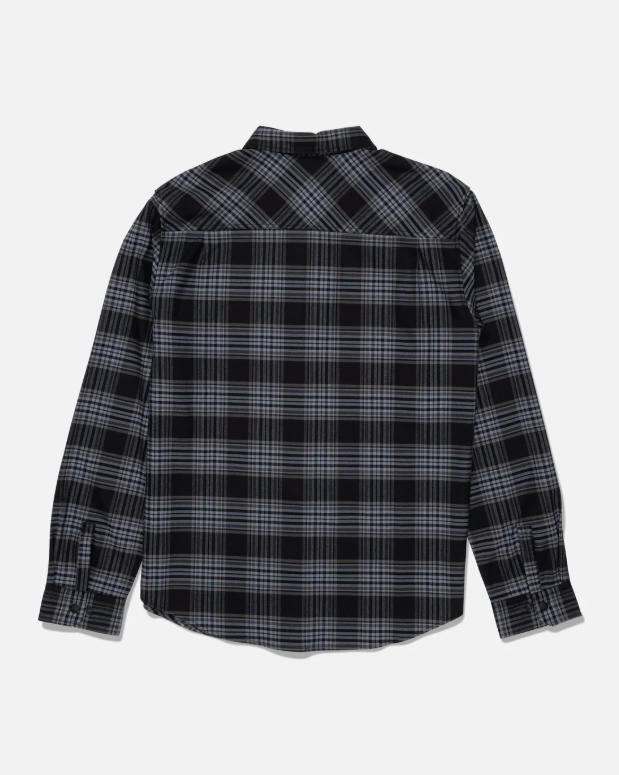 Salty Crew Fathom Tech Flannel - Dark Grey