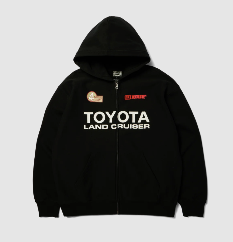 Huf x Toyota Land Cruiser Heavyweight FZ Hood - Black