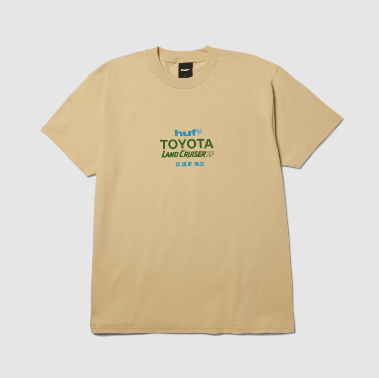 Huf x Toyota Land Cruiser 70 Tee - Sand