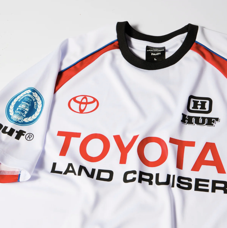 Huf x Toyota Land Cruiser Rally Jersey - White