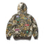 Cash Only Service Zip-Thru Hoodie - Foliage Camo