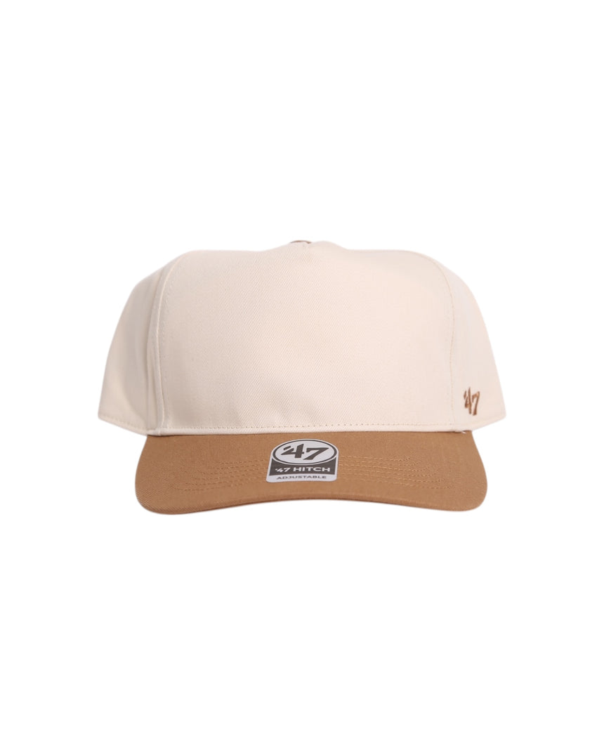 Spin Limit x 47' Varsity Embroidery Hitch Hat - Cream Tan