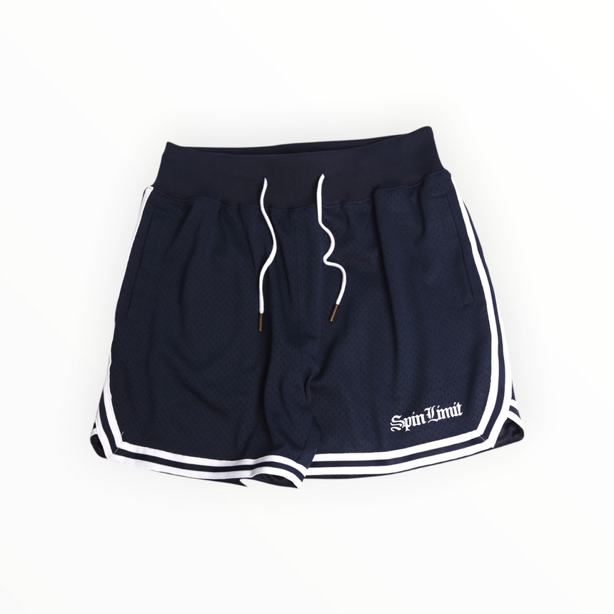Spin Limit Bball Times Mesh Short - Navy