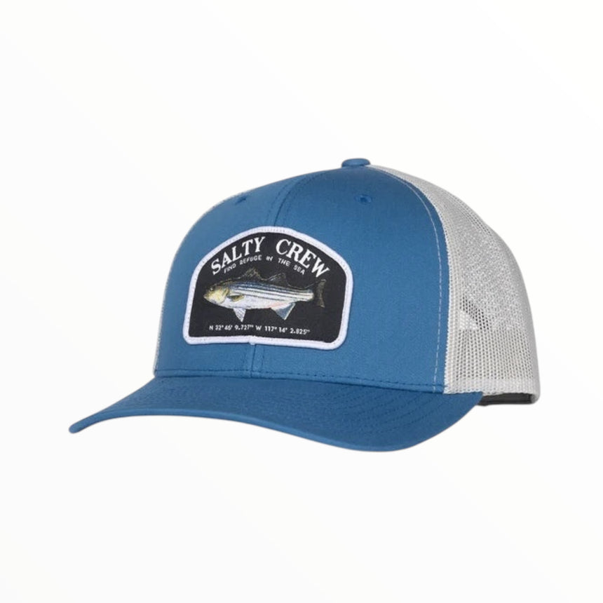 Salty Crew Striper Retro Trucker - Slate