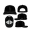 New Era MLB Los Angeles Dodgers 970 Stretch Snap - Black Black