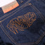 Frosted Classic Wavy Jeans Pants - Selvedge Blue