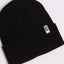Spin Limit Patch Tight Knit Beanie - Black