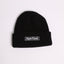Spin Limit Times Patch Loose Knit Beanie - Black