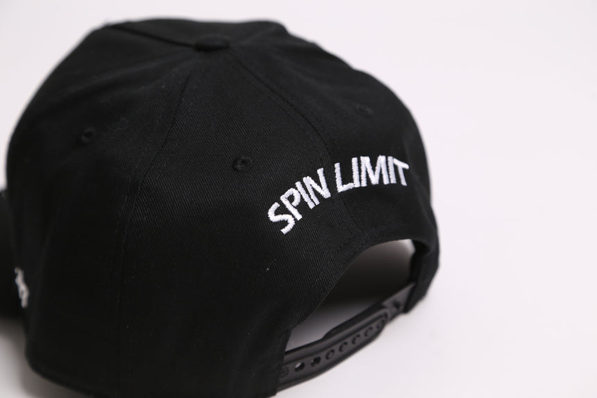 Spin Limit x 47' Varsity Embroidery Hitch Rope Hat - Black