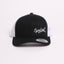 Spin Limit Baseball Logo Retro Hat - Black White