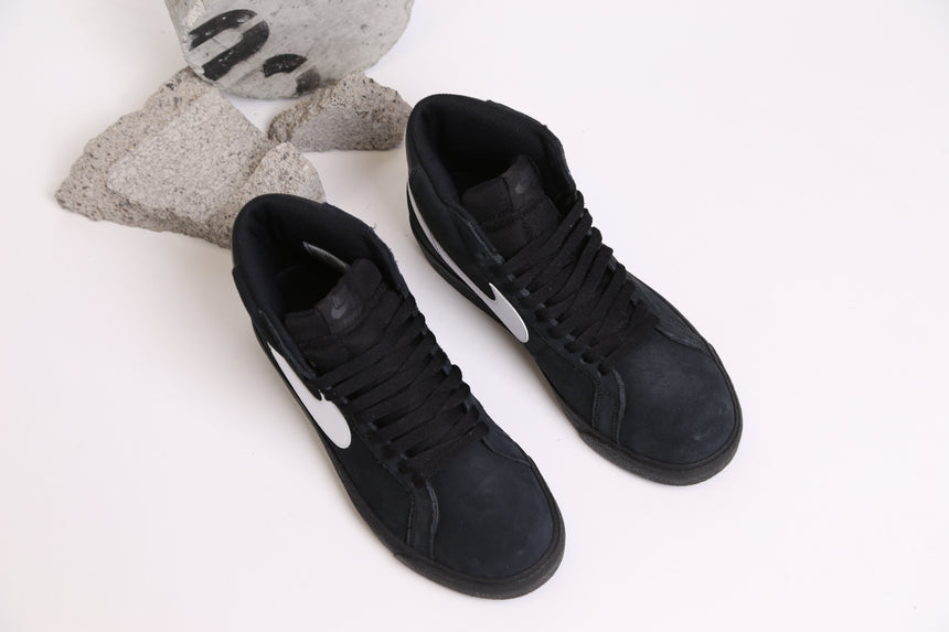 Nike Sb Blazer Mid - Black Suede