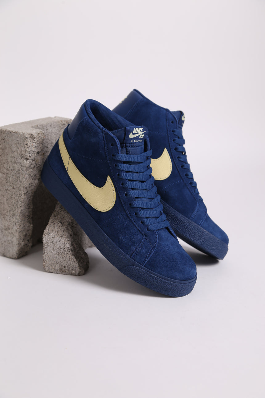 Nike Sb Blazer Mid - Coastal Blue