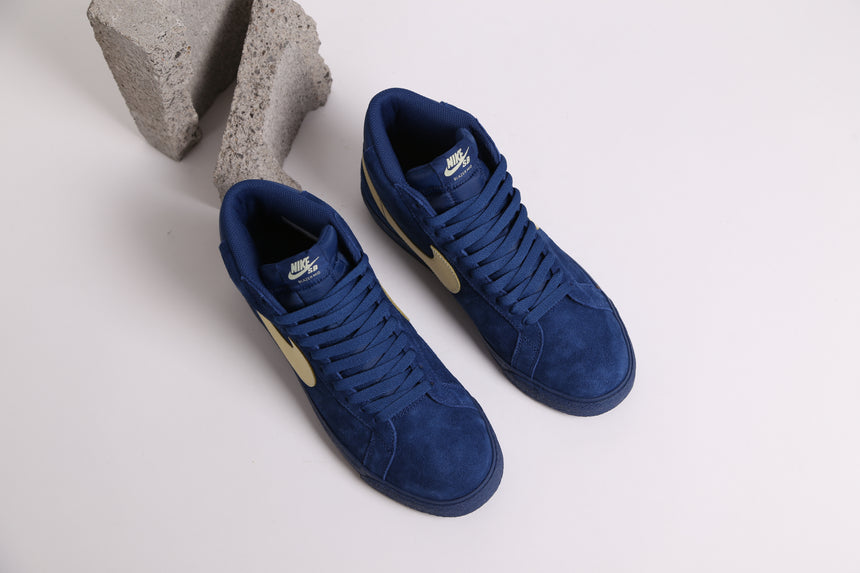 Nike Sb Blazer Mid - Coastal Blue