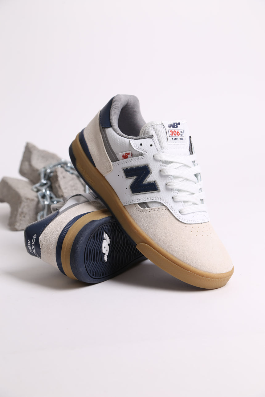 New Balance Numeric 306C Foy CB - White Blue
