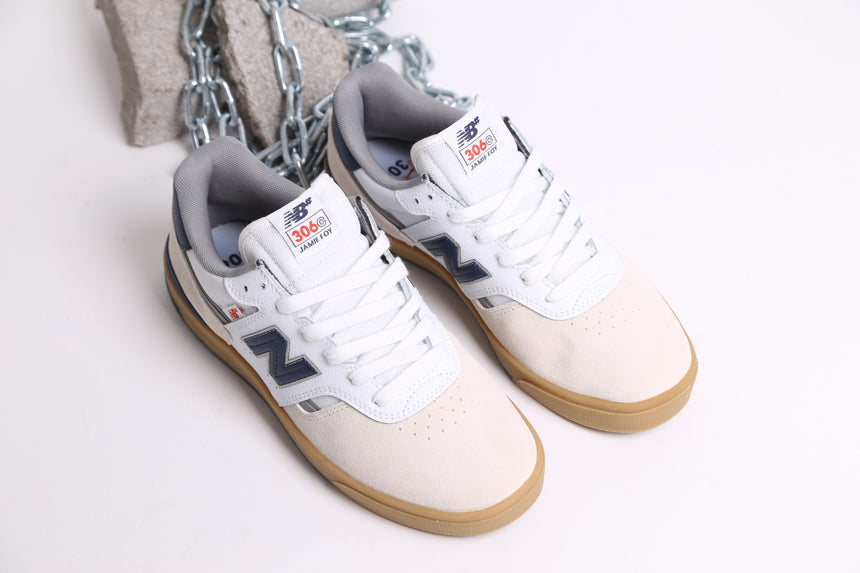New Balance Numeric 306C Foy CB - White Blue