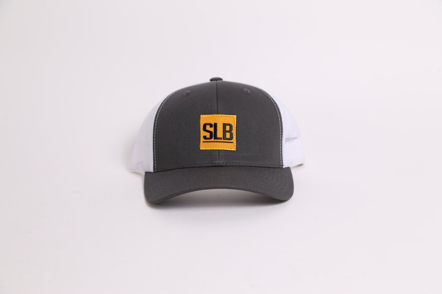 Spin Limit Slb Work Patch Retro Hat - Grey White