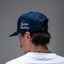 Jacker Cap Red Clover Curved - Navy
