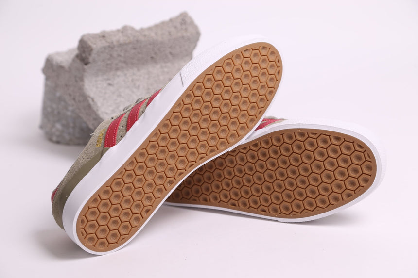 Adidas Busenitz Vulc II - Silver Pebble / Timvr - Spin Limit Boardshop