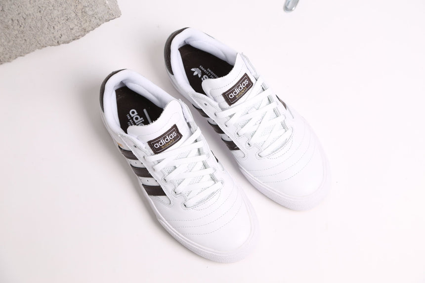 Adidas Busenitz Vulc II - White Brown - Spin Limit Boardshop
