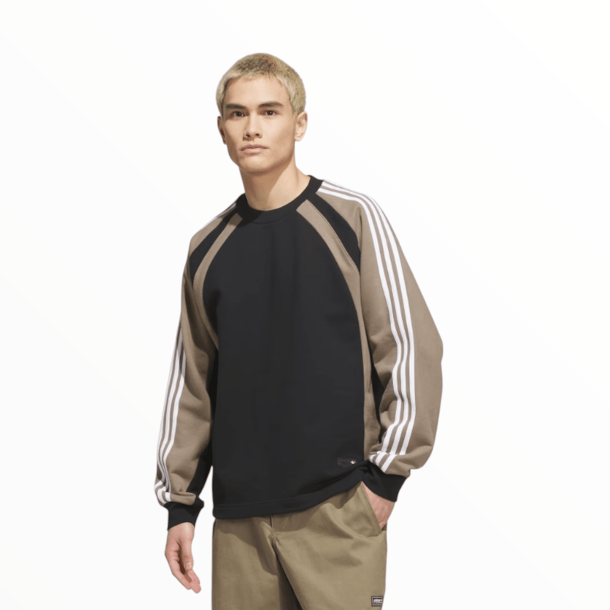 Adidas FS+ Crewneck Sweatshirt - Black - Spin Limit Boardshop