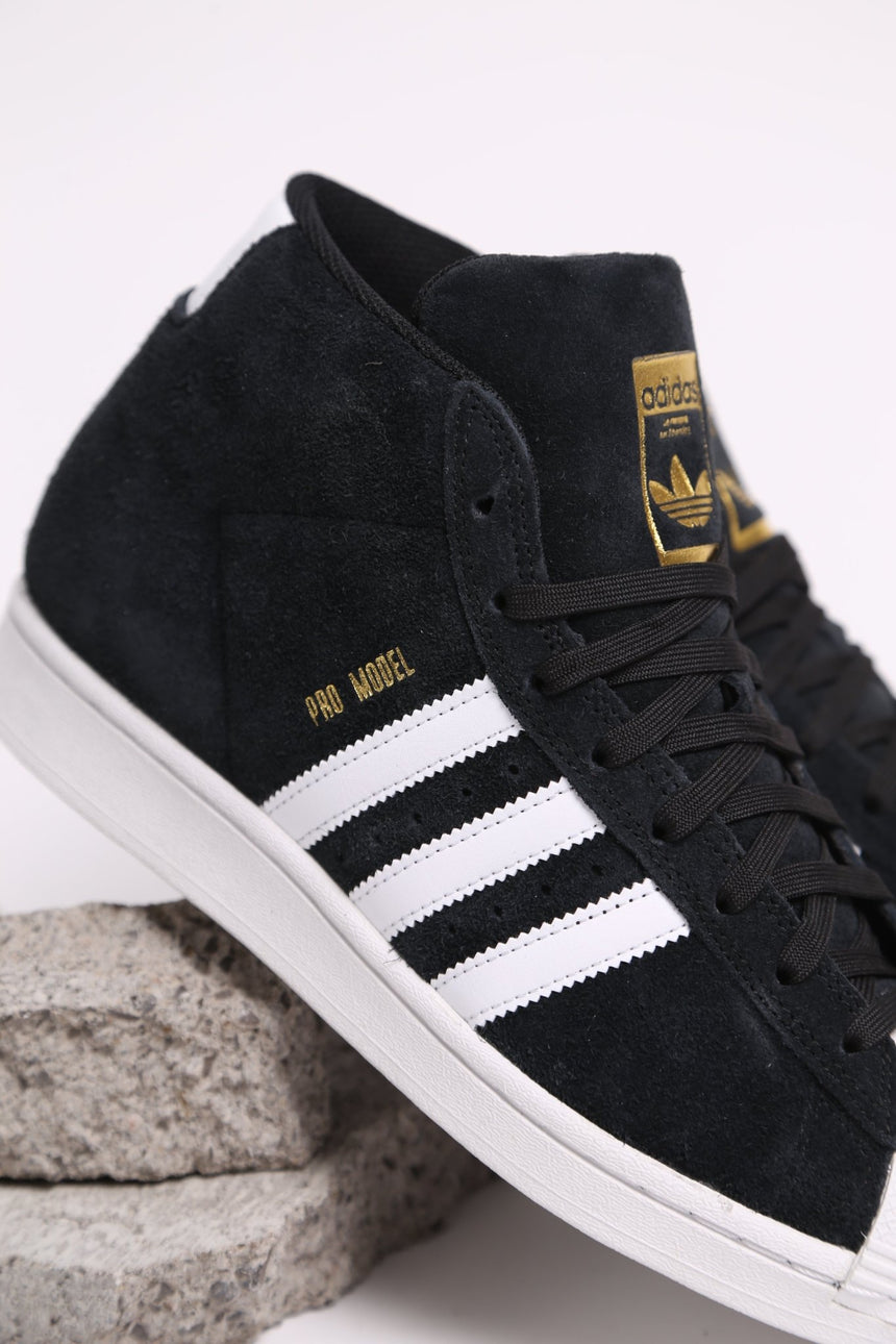 Adidas Pro Model ADV - Black White - Spin Limit Boardshop