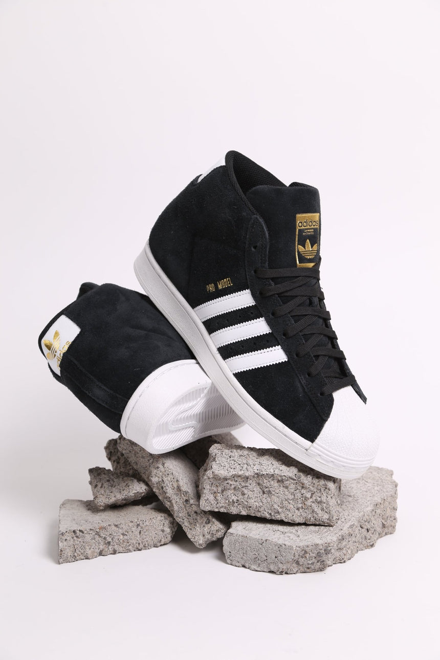 Adidas Pro Model ADV - Black White - Spin Limit Boardshop