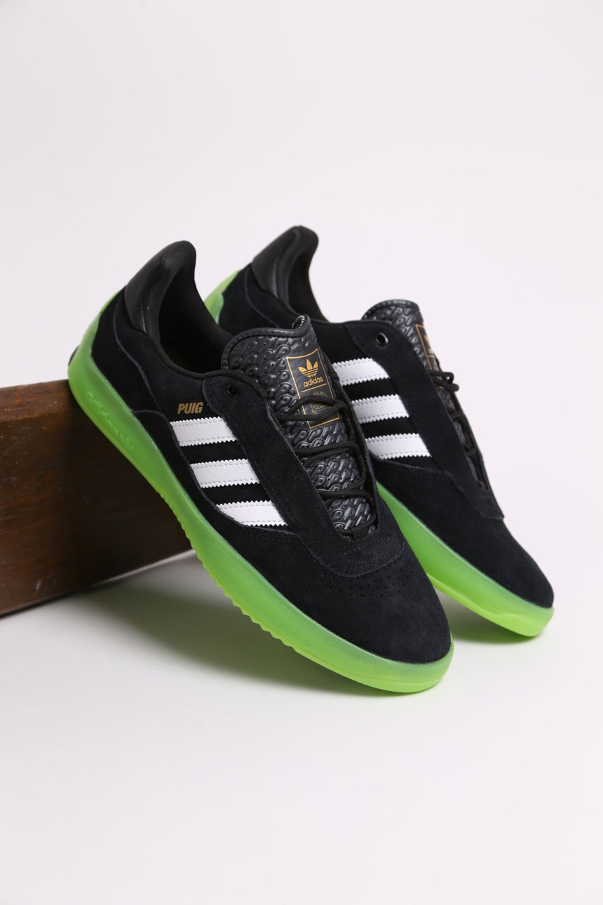 Adidas Puig Pro - Black Green - Spin Limit Boardshop