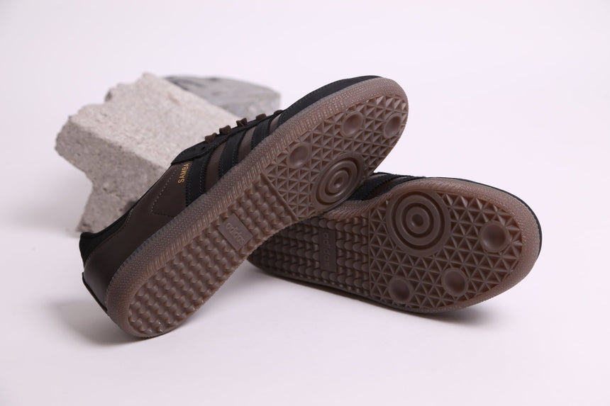 Adidas Samba ADV - Dark Brown/Core Black/Gum - Spin Limit Boardshop