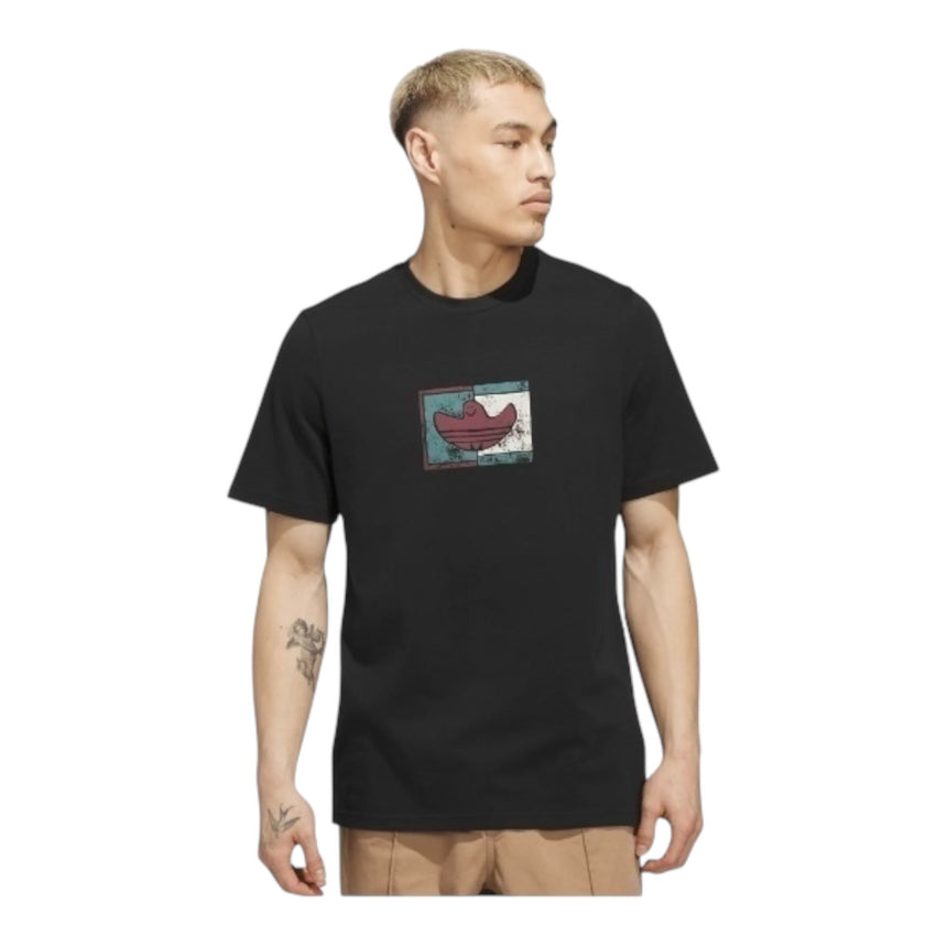 Adidas Shmoo G Tee - Black - Spin Limit Boardshop