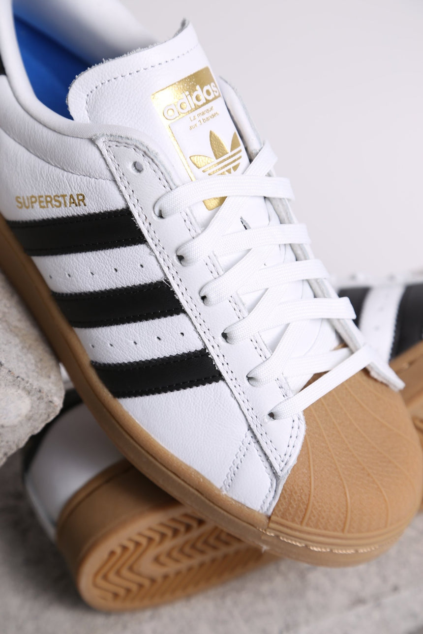 Adidas Superstar ADV - White Gum - Spin Limit Boardshop