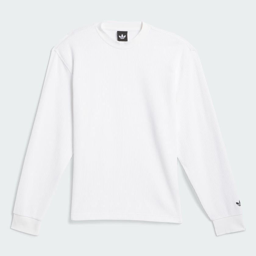 Adidas Thermal Longsleeve - White - Spin Limit Boardshop