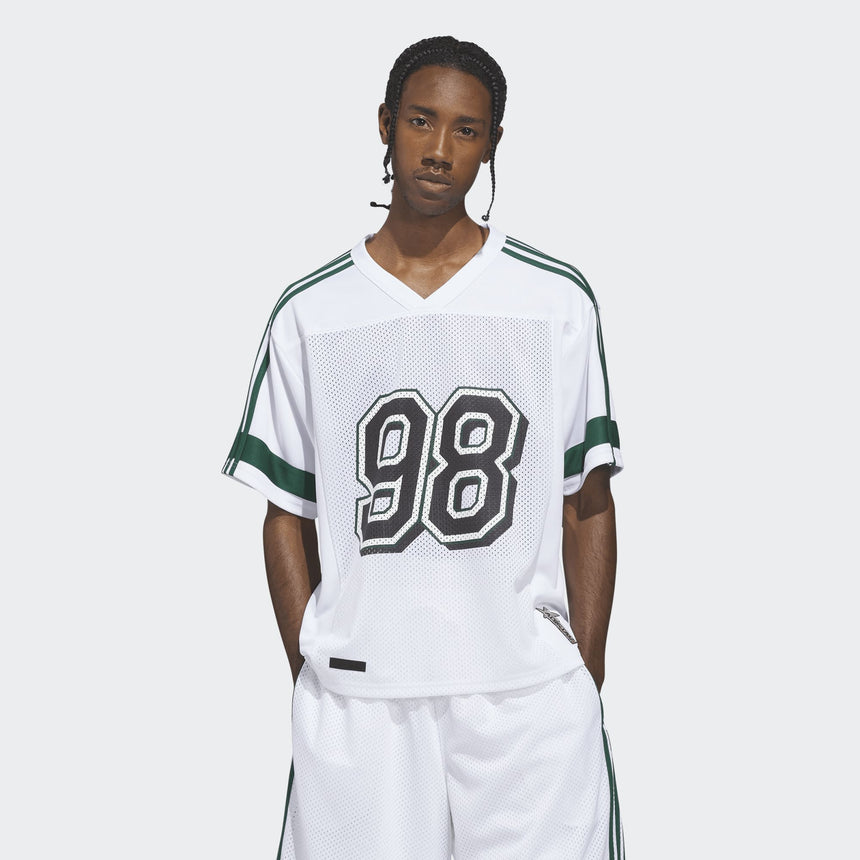 Adidas Tyshawn Jersey Tee - White - Spin Limit Boardshop