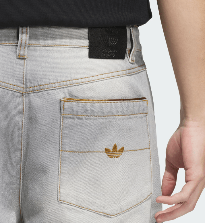 Adidas x Tyshawn Denim Short - Grey - Spin Limit Boardshop