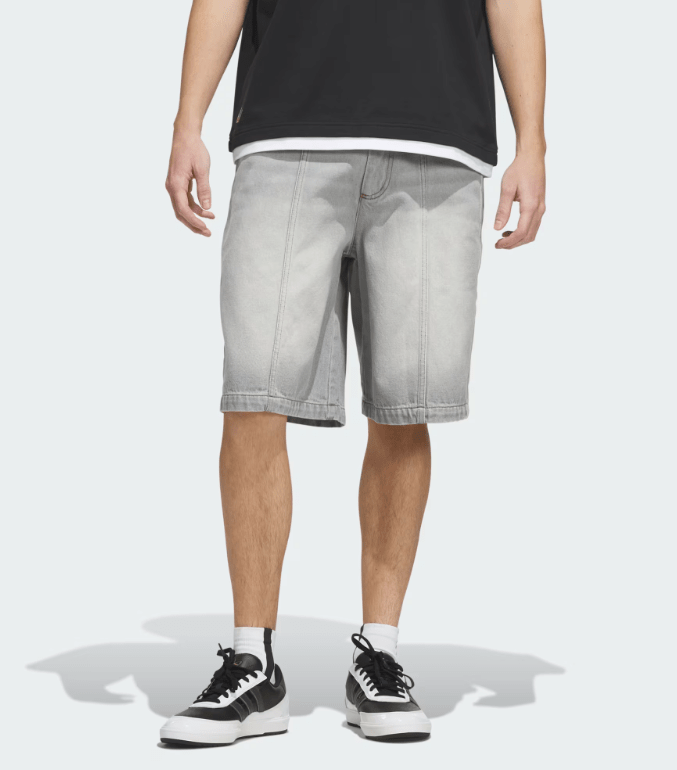 Adidas x Tyshawn Denim Short - Grey - Spin Limit Boardshop