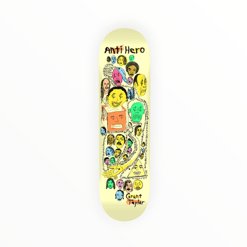 Anti hero Grant Expressions Board - 8.5 - Spin Limit Boardshop