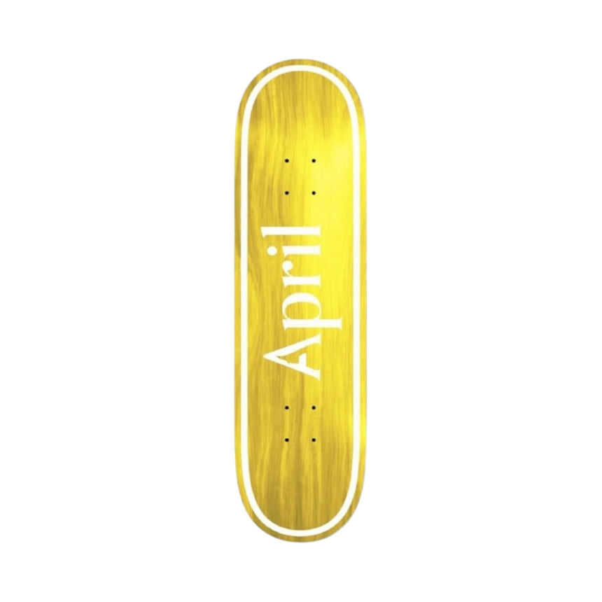 April Team Yellow Deck - 8.25 & 8.5 - Spin Limit Boardshop