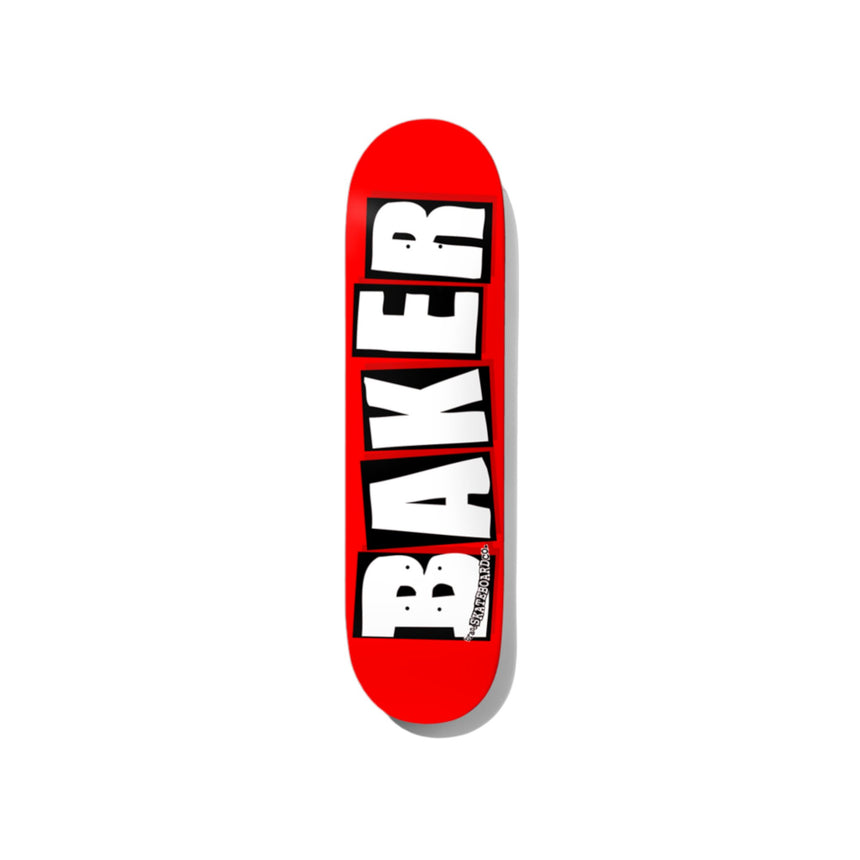 Baker Brand Logo Deck - White - Spin Limit Boardshop