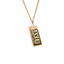 Baker Gold Bar Necklace - Gold - Spin Limit Boardshop