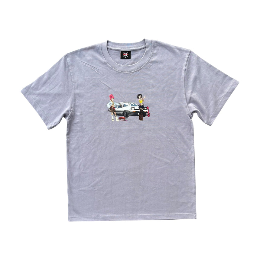 Bolt Duma Ink Collab Tee - Mauve - Spin Limit Boardshop