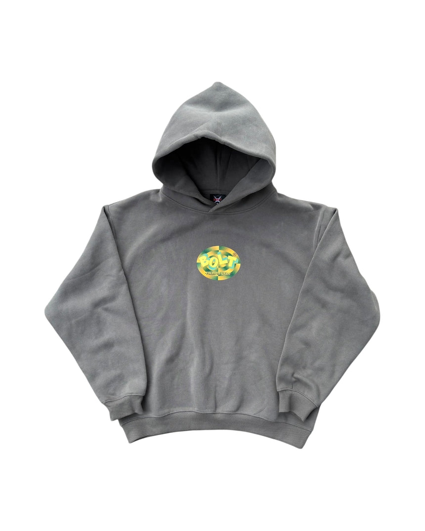 Bolt Graphic hoodie - Charcoal - Spin Limit Boardshop