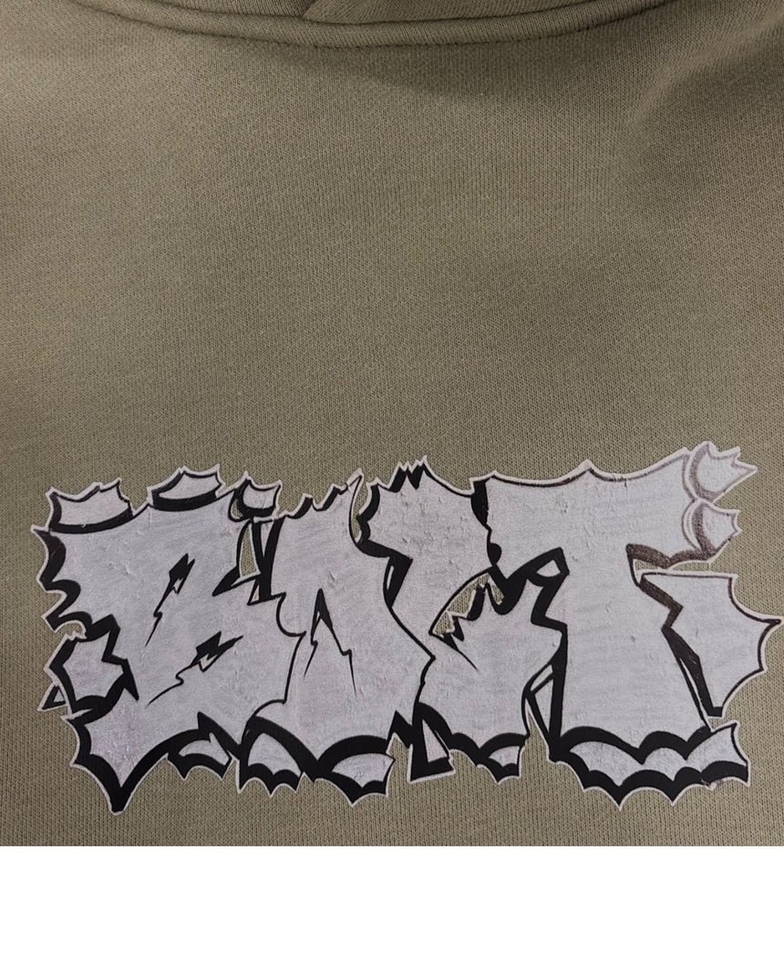 Bolt Graphic hoodie - Light Olive - Spin Limit Boardshop