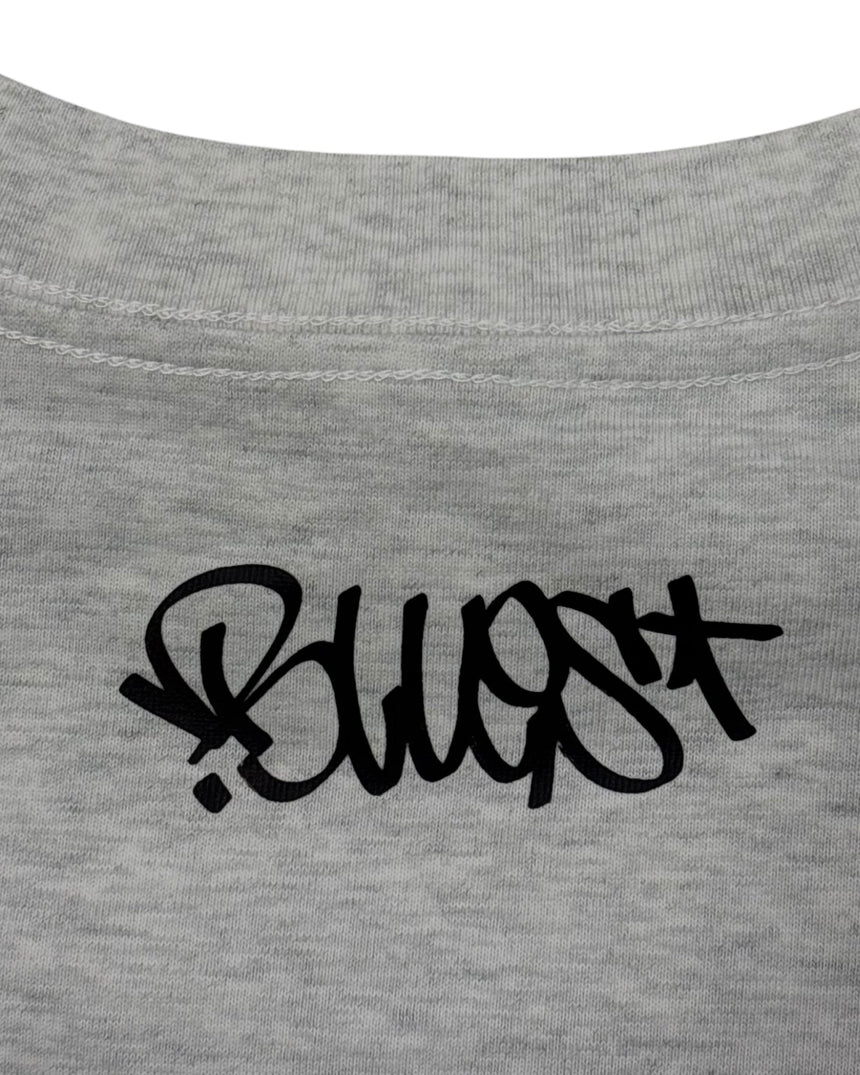 Bolt Graphic Tee - Ash Grey - Spin Limit Boardshop