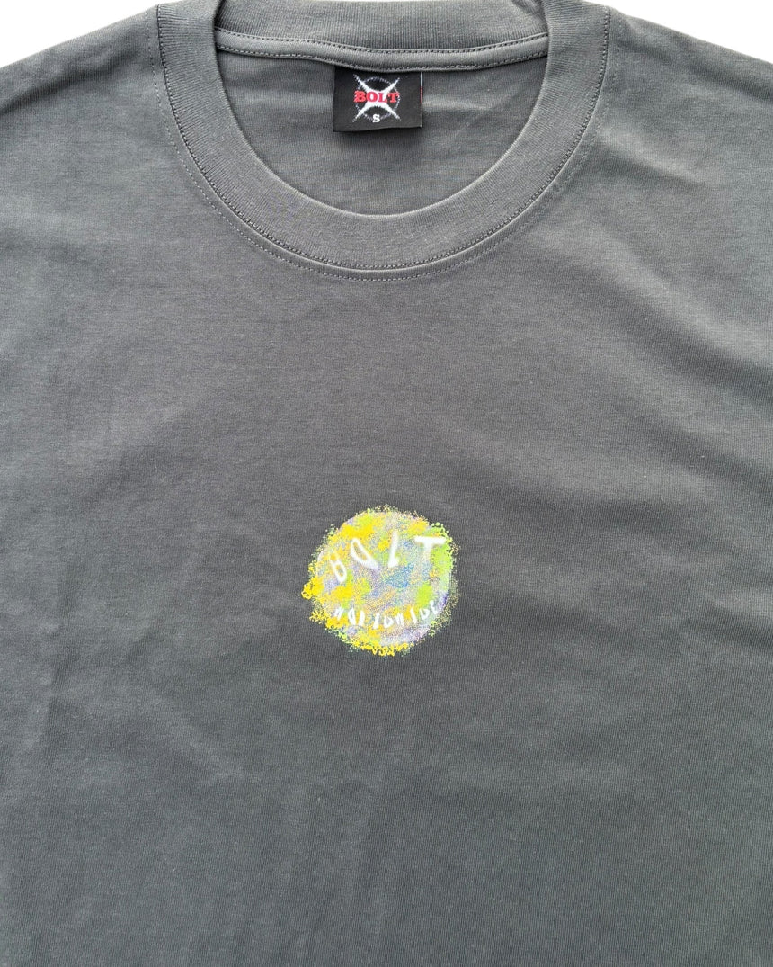 Bolt Graphic Tee - Charcoal - Spin Limit Boardshop