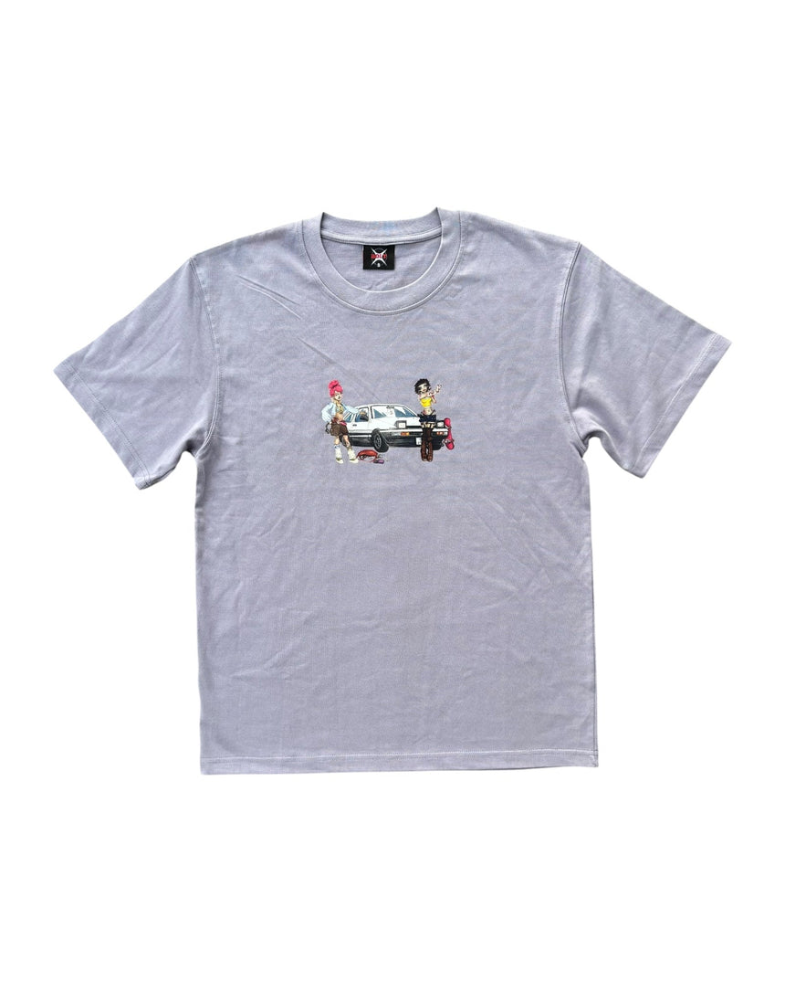 Bolt Graphic Tee - Light Purple - Spin Limit Boardshop